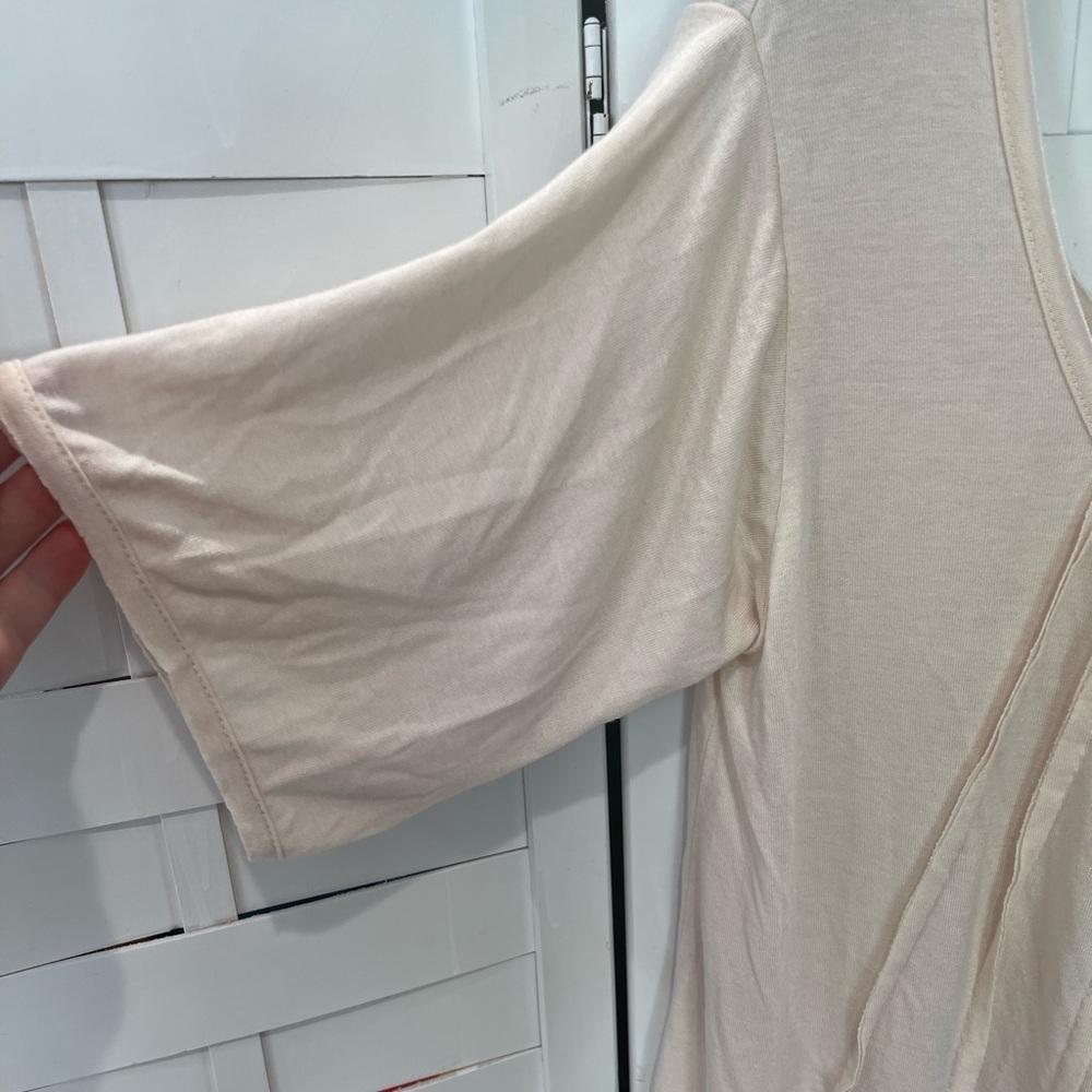 POL Cream Rippled Top - Picture 4 of 4